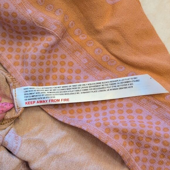 Free People On Board Bodysuit long sleeve boho flowy with lace size S - Picture 6 of 12